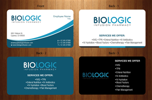 Business Card Design by Sbss for Biologic Infusion | Design: #1752490