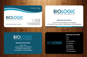 Business Card Design by Sbss for Biologic Infusion | Design: #1752492