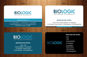 Business Card Design by Sbss for Biologic Infusion | Design: #1752497