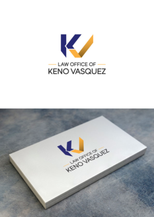 Logo Design by The Marble Peach for Law office of Keno Vasquez | Design: #6761972