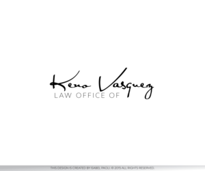 Logo Design by isabel paoli for Law office of Keno Vasquez | Design: #6734377