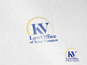 Logo Design by jika for Law office of Keno Vasquez | Design #6758072