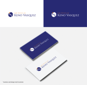 Logo Design by marius.b for Law office of Keno Vasquez | Design: #6737034