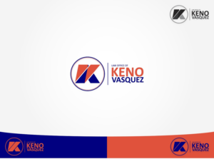 Logo Design by Djuksi Design for Law office of Keno Vasquez | Design: #6740677