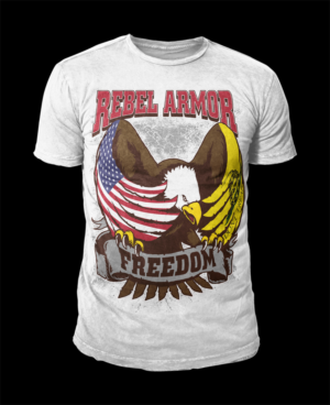 T-shirt Design by D'Mono for Rebel Armor, LLC. | Design #6816245