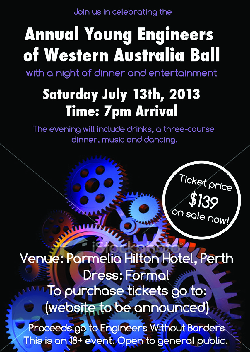Poster Design by Lou Sharp for Young Engineers WA | Design #1761077