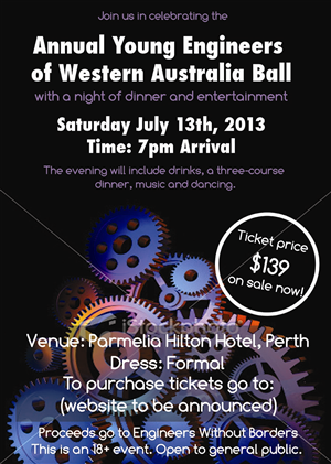 Poster Design by Lou Sharp for Young Engineers WA | Design #1761077