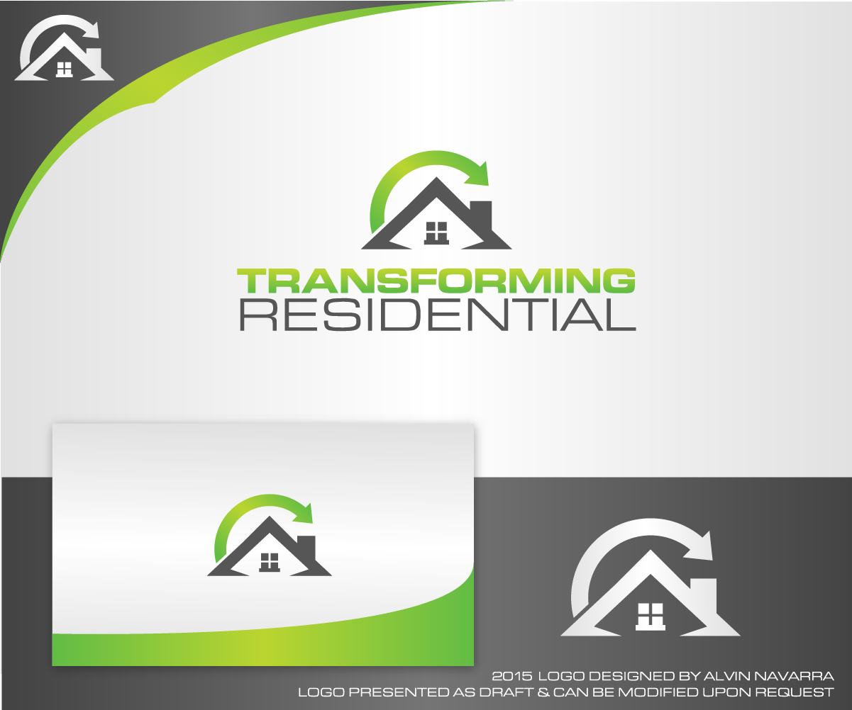 Diseño de Logo por alvinnavarra para Transforming Residential Ltd | Diseño #8468879