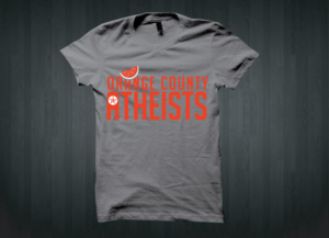 Community volunteer atheist group needs T-shirts | Diseño de Camiseta por Taho Design