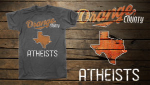 Community volunteer atheist group needs T-shirts | Diseño de Camiseta por db1404