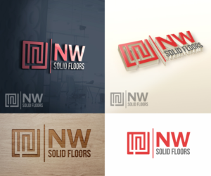 Logo Design by cheez_O for NW Solid Floors | Design: #7626877