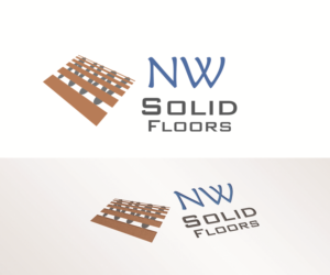 Logo Design by zayed Imam for NW Solid Floors | Design: #7620328