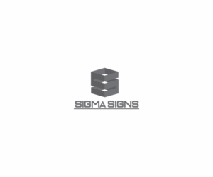 Logo-Design von Liridon Sulejmani für sigma signs | Design: #7681270