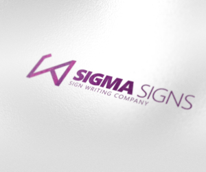 Logo-Design von Liridon Sulejmani für sigma signs | Design: #7719376