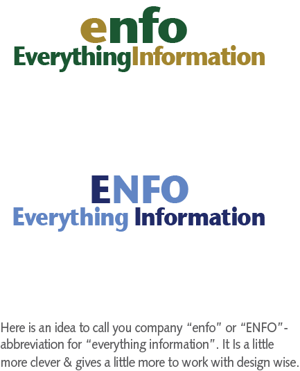 Logo Design by Mai's Design Shop for Everything Information Pty Ltd | Design #1747202