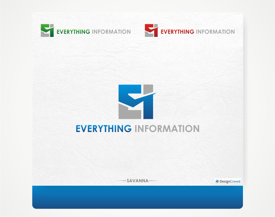 Logo Design by Savana for Everything Information Pty Ltd | Design #1746197