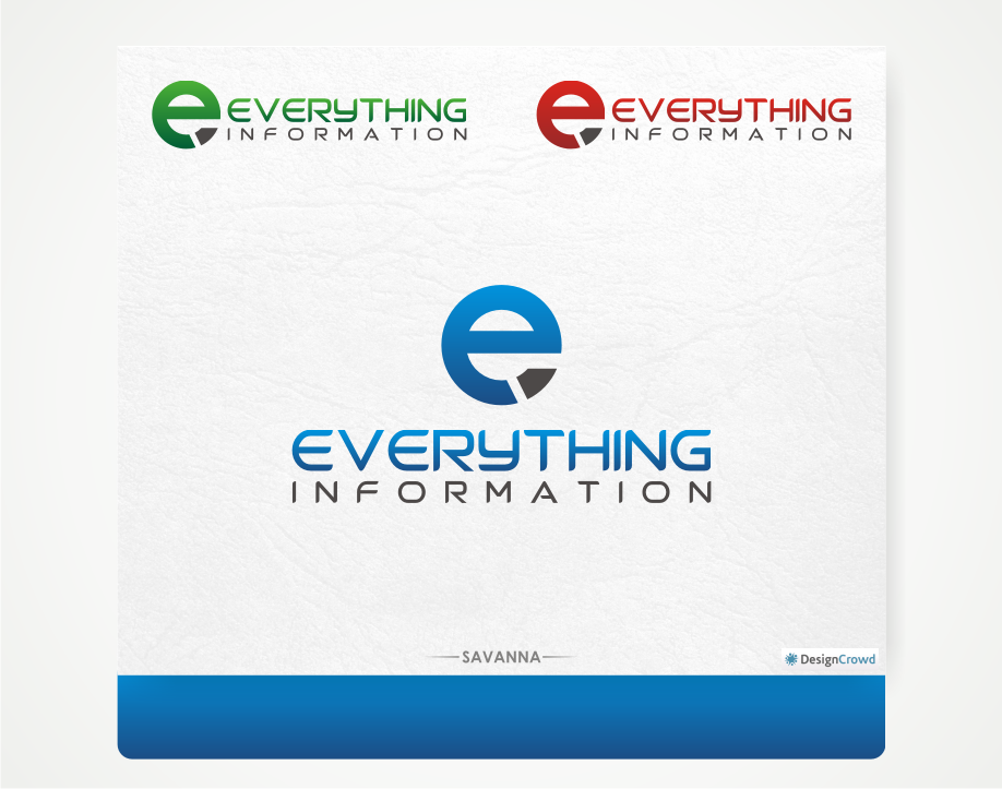 Logo Design by Savana for Everything Information Pty Ltd | Design #1746201