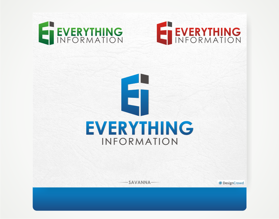 Logo Design by Savana for Everything Information Pty Ltd | Design #1746207