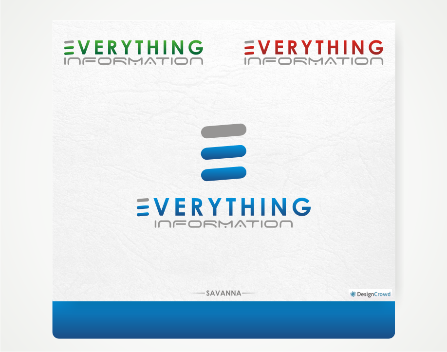 Logo Design by Savana for Everything Information Pty Ltd | Design #1746208