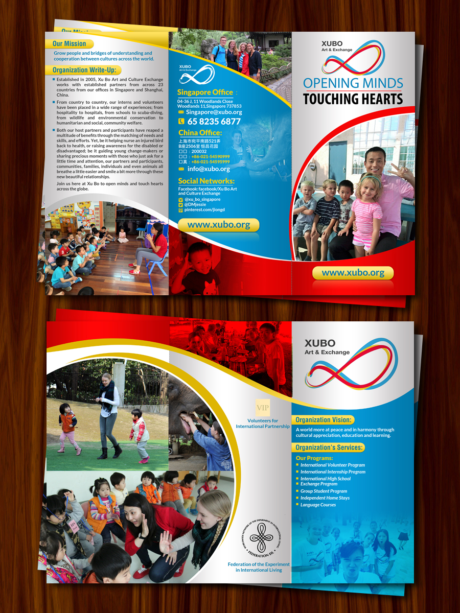 Flyer Design by debdesign for Xu Bo (Singapore) Art and Culture Exchange Ltd | Design #9779321