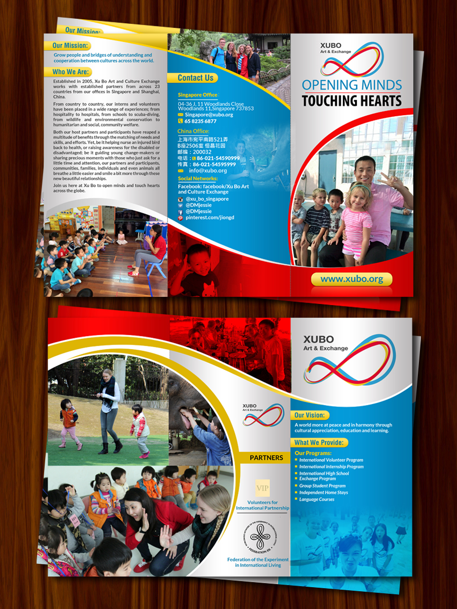 Flyer Design by debdesign for Xu Bo (Singapore) Art and Culture Exchange Ltd | Design #9865321