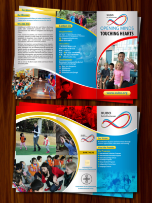 Flyer Design by debdesign for Xu Bo (Singapore) Art and Culture Exchange Ltd | Design: #9865321