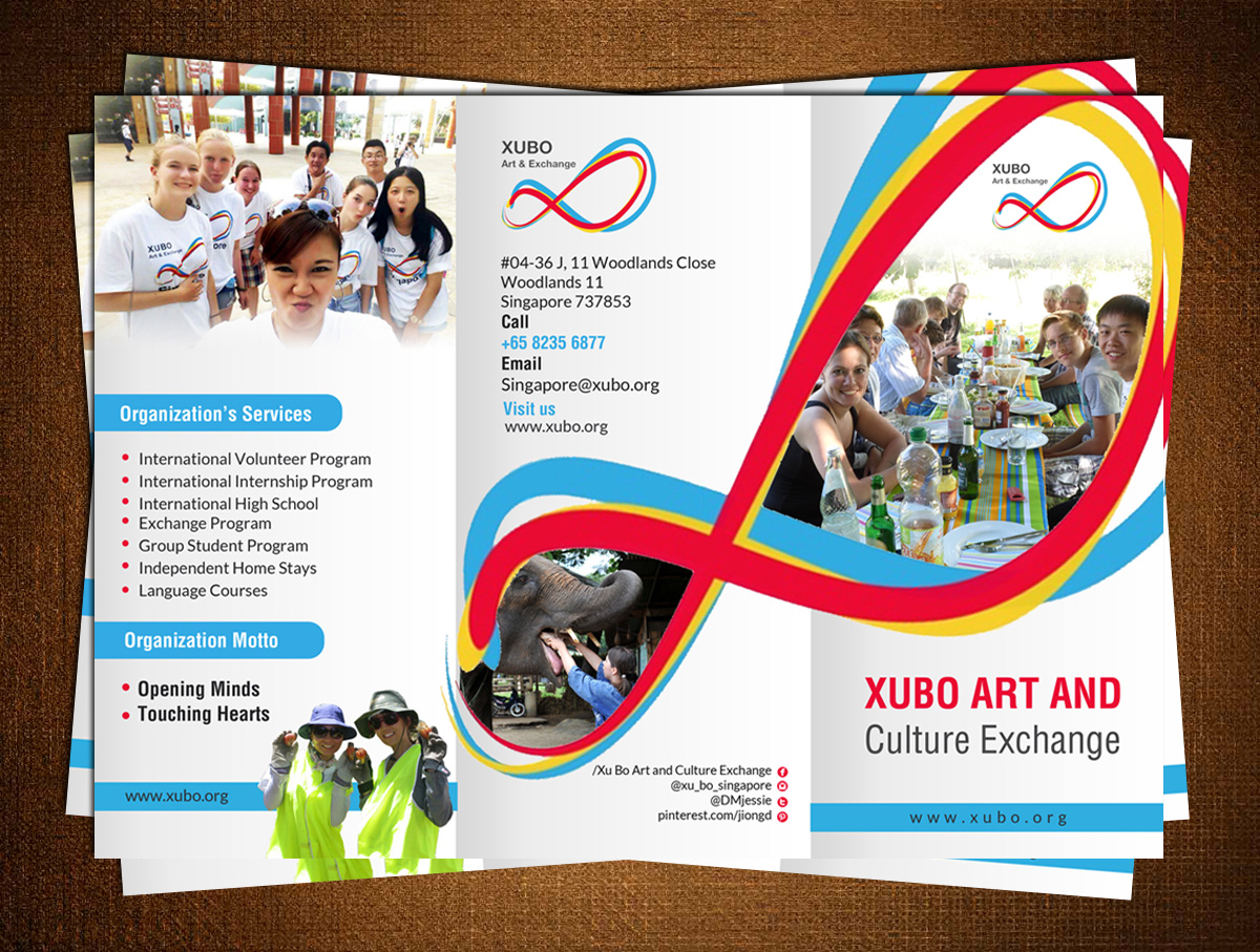 Flyer Design by creative.bugs for Xu Bo (Singapore) Art and Culture Exchange Ltd | Design #9749474