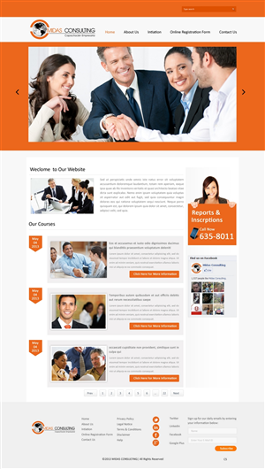 Design Wordpress par pb pour blustrim | Design : #1766407