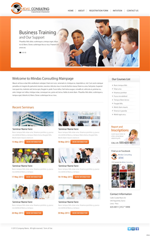 Design Wordpress par pb pour blustrim | Design : #1766411