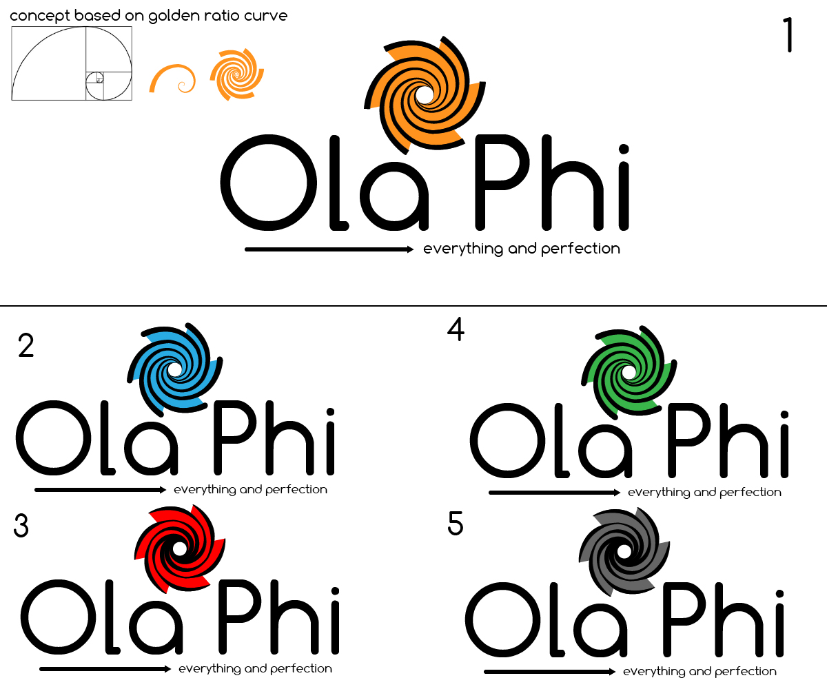 Logo Design by SyenrgyFX for OlaPhi.com | Design #1844388