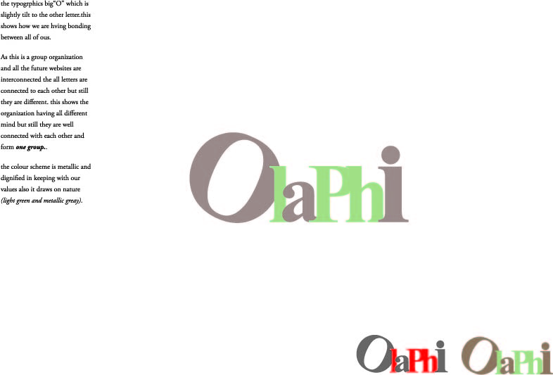 Logo Design by kalchakra for OlaPhi.com | Design #1774625