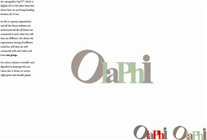 Logo Design by kalchakra for OlaPhi.com | Design: #1774625