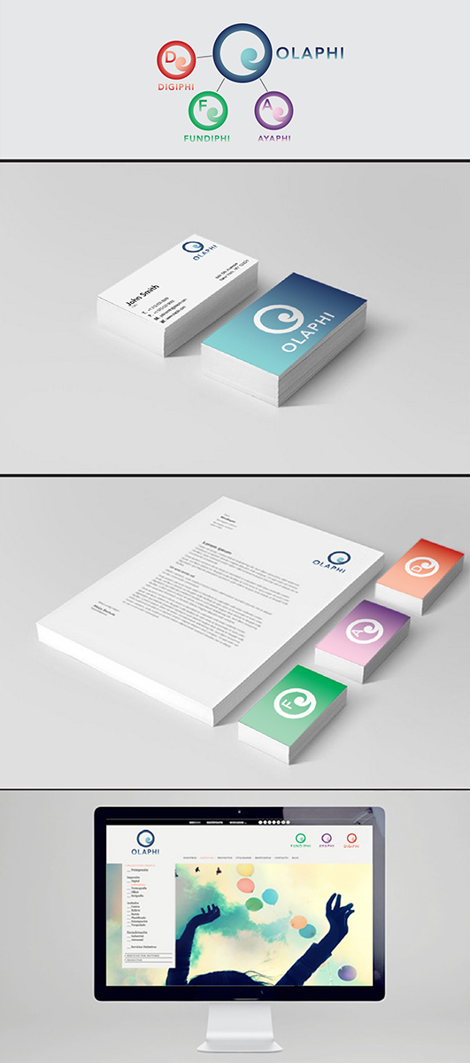 Logo Design by Matteorai for OlaPhi.com | Design #1840744