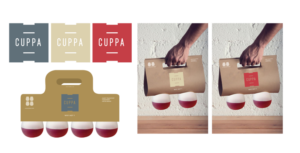 Silicone Wine Cup Brand and Packaging | Diseño de Empaque por treh5