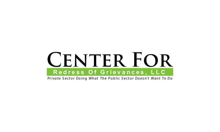 Diseño de Logo por ProOne para Center For Redress Of Grievances, LLC | Diseño #1764147