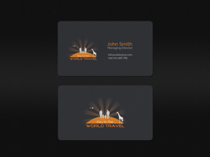 Business Card Design by Creations Box 2015 for Key to the World Travel | Design: #6760845