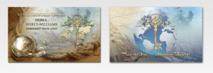 Business Card Design by ev 21 for Key to the World Travel | Design: #6756201