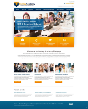Web Design by pb for this project | Design: #6767884
