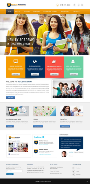 Web Design by pb for this project | Design #6774800