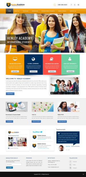 Web Design by pb for this project | Design: #6774801