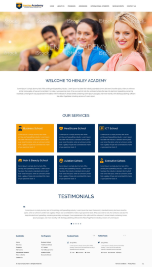 Web Design by pb for this project | Design: #6778928