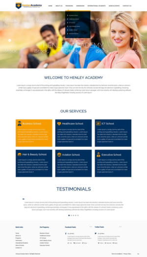 Web Design by pb for this project | Design: #6778929