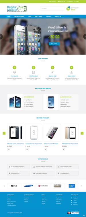 Web Design par pb pour MY MOBILE LTD | Design : #6749803
