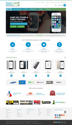 Web Design par pb pour MY MOBILE LTD | Design : #6749804