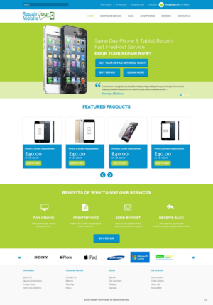 Web Design par pb pour MY MOBILE LTD | Design : #6758993