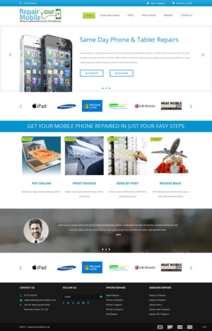 Web Design par pb pour MY MOBILE LTD | Design : #6758997
