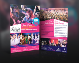 Flyer Design by Vivid Designz1 for Starlight Dance Academy | Design: #6751947
