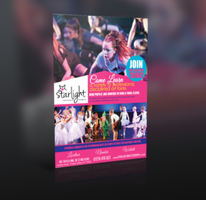 Flyer Design by Vivid Designz1 for Starlight Dance Academy | Design: #6751971