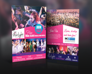 Flyer-Design von Vivid Designz1 für Starlight Dance Academy | Design #6771637