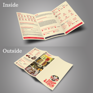 Menu Design by turtle.des for this project | Design: #8172388